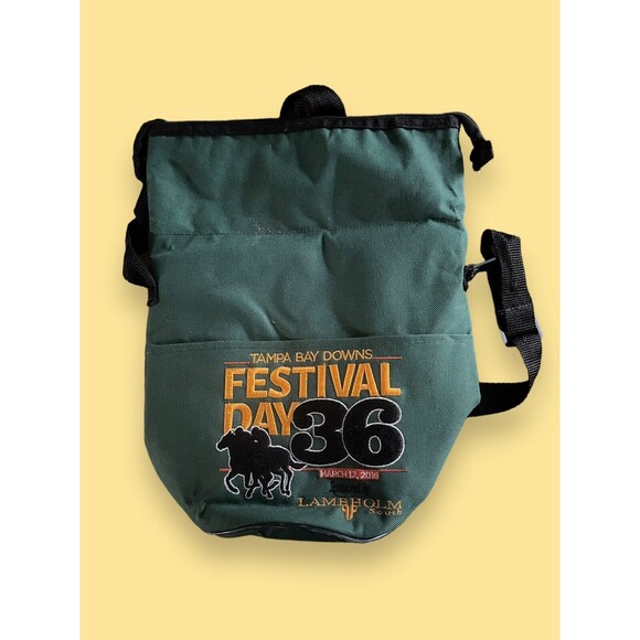 Tampa Bay Downs 36 Cooler Bag Horse Race 3/12/2016 Lamb Holm South Green Racing - Picture 1 of 5